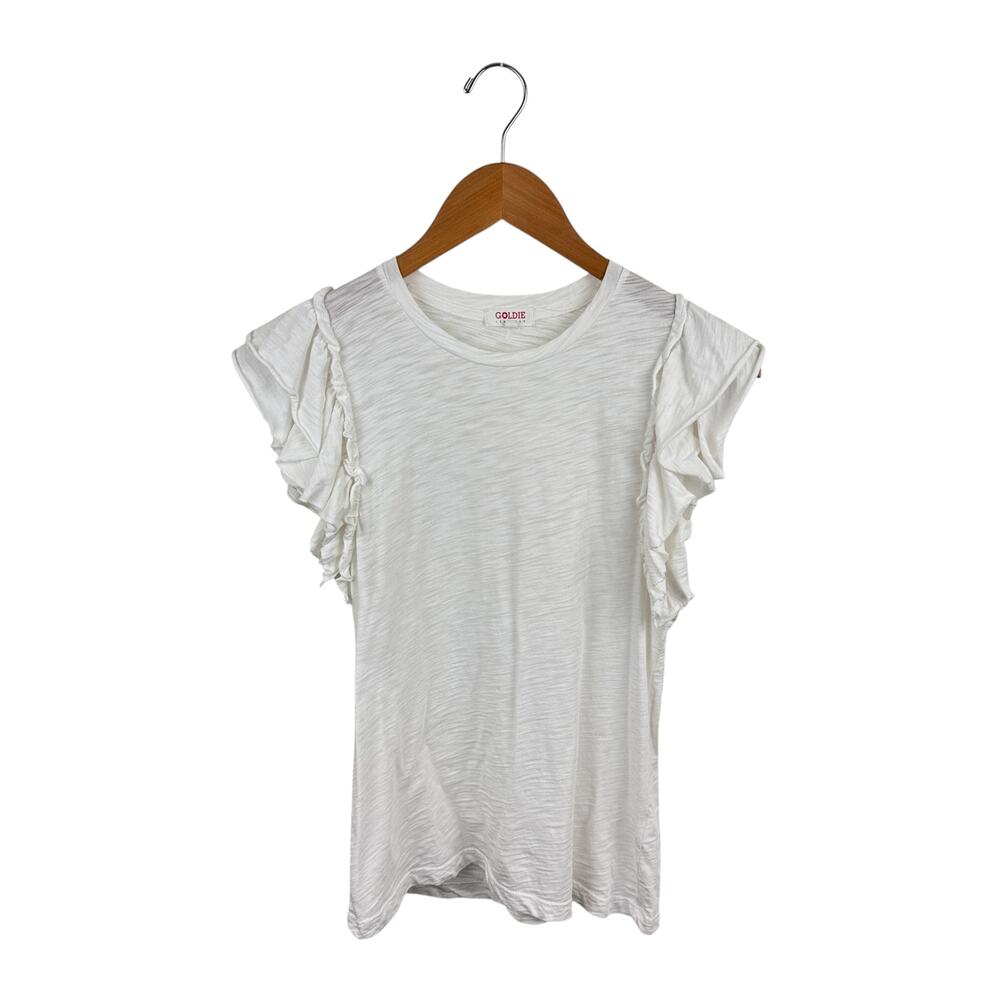Goldie Lewinter Ruffle Sleeve T-Shirt